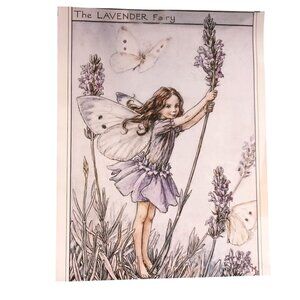 The Lavender Fairy Print Cicely Mary Barker